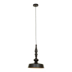 Small Leni Black and Gold Pendant Light | Lenno