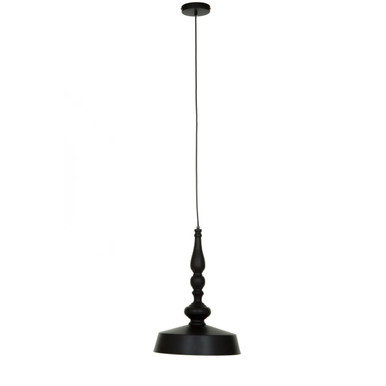 Small Leni Black and Gold Pendant Light | Lenno