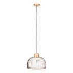 Black and Antique Brass Pendant Light | Lenno