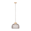 Black and Antique Brass Pendant Light | Lenno