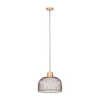 Black and Antique Brass Pendant Light | Lenno