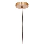 Black and Antique Brass Pendant Light | Lenno