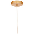 Small Gold Pendant Light | Lenno