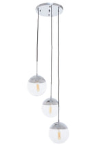 Chrome Finish 3 Pendant Light | Revive