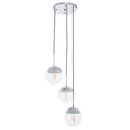 Chrome Finish 3 Pendant Light | Revive