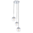 Chrome Finish 3 Pendant Light | Revive
