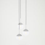 Chrome Finish 3 Pendant Light | Revive