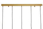 Gold Finish Glass Shades Pendant Light | Revive