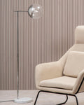 Chrome Finish Floor Lamp | Revive
