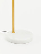 Gold Finish Metal Floor Lamp | Revive