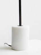 Black Finish Metal Table Lamp with Marble Base | Revive