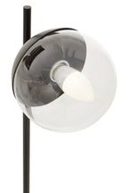 Black Finish Metal Table Lamp with Marble Base | Revive