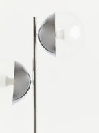 Chrome Finish 2 Light Floor Lamp | Revive