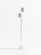 Chrome Finish 2 Light Floor Lamp | Revive
