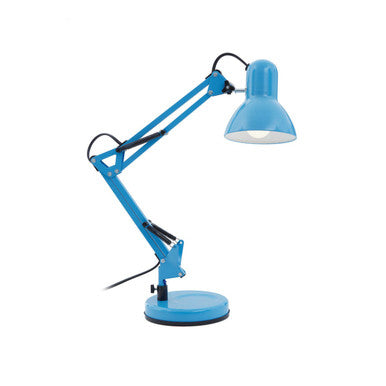 Blue Metal Desk Lamp | Jenna