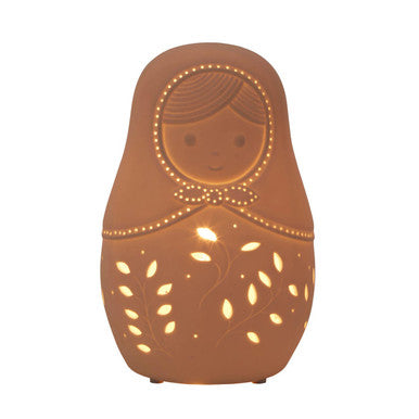 Kids Russian Doll Ceramic Night Light | Ola