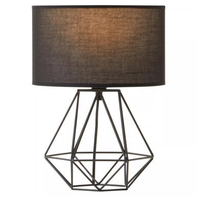 Black Shade Table Lamp | Wyra