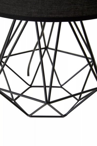 Black Shade Table Lamp | Wyra