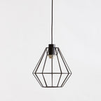 Black Cage Pendant Light | Wyra