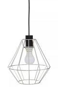 Chrome Cage Pendant Light | Wyra