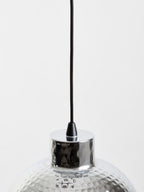Chrome Finish Iron Pendant Light | New Foundry