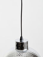 Chrome Finish Iron Pendant Light | New Foundry