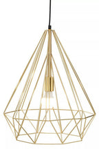 Champagne Gold Conical Pendant Light | Wyra