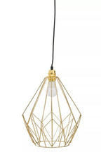 Champagne Gold Frame Pendant Light | Wyra