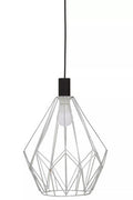 Chrome Gold Frame Pendant Light | Wyra