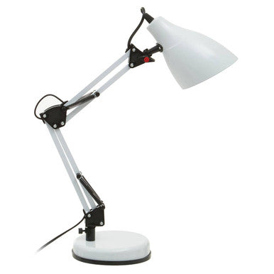 White Adjustable Desk Lamp | Finley
