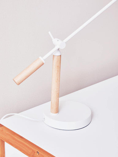 Matte White Table Lamp | Stockholm