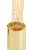 Shiny Brass Finish Table Lamp | Stockholm