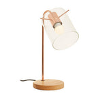 Shiny Copper Curved Table Lamp | Stockholm