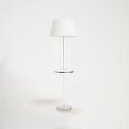 Chrome Finish Tapered Floor Lamp | Stockholm