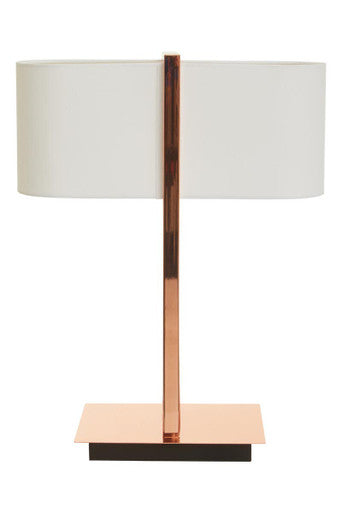 Copper Finish Table Lamp | Lilian