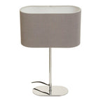 Shiny Silver Table Lamp | Lilian