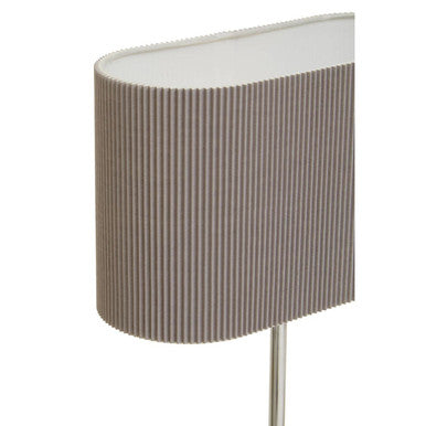 Shiny Silver Table Lamp | Lilian