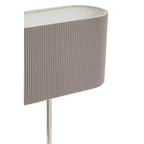 Shiny Silver Table Lamp | Lilian