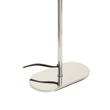 Shiny Silver Table Lamp | Lilian