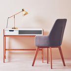 Adjustable Desk Lamp in Shiny Brass Finish | Stockholm