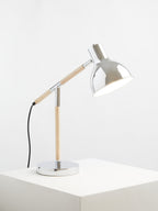 Adjustable Desk Lamp in Chrome Finish | Stockholm