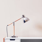 Adjustable Desk Lamp in Chrome Finish | Stockholm