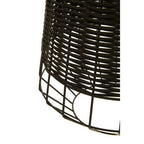 Black Rattan Pendant Light | Jaya