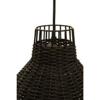 Black Rattan Pendant Light | Jaya