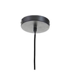 Black Rattan Overlapping Pendant Light | Jaya
