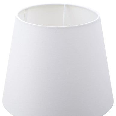 Green Glass Table Lamp with White Shade | Heidy