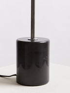 Small Silver Finish Metal Table Lamp | Revive