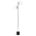 Silver Finish Metal Floor Lamp | Revive