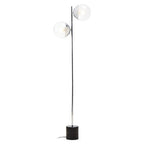 Silver Finish Metal Floor Lamp | Revive