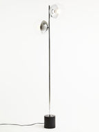 Silver Finish Metal Floor Lamp | Revive